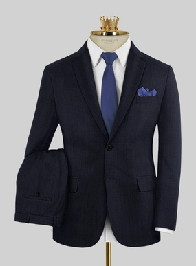 Bristol Silvio Blue Checks Suit