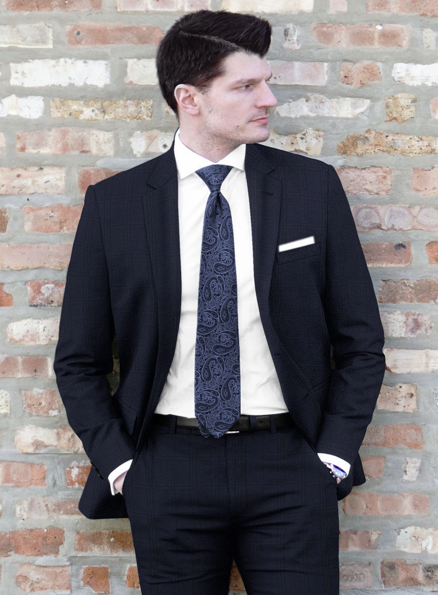 Bristol Silvio Blue Checks Suit