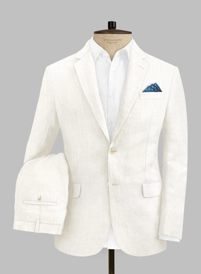 Campari Cream Linen Suit