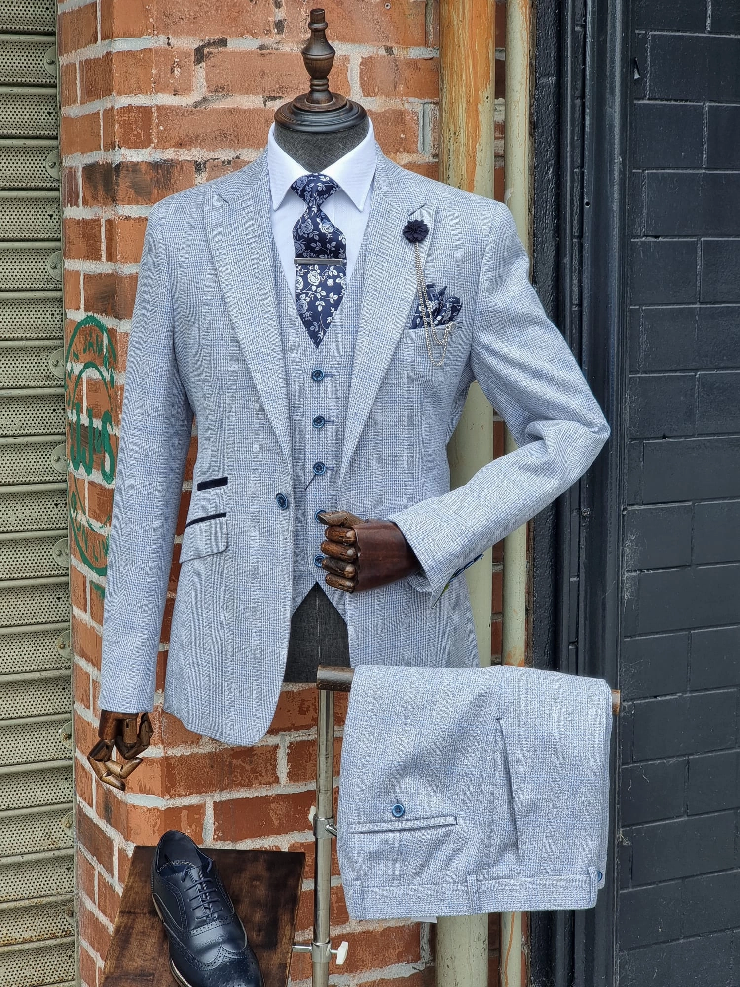 Caridi Sky - Three Piece Suit