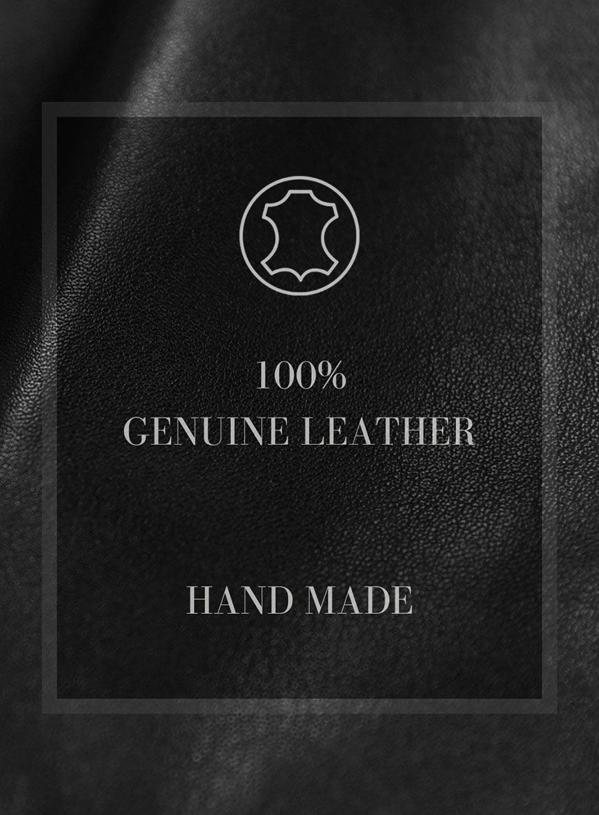 Deep Olive Leather Suit