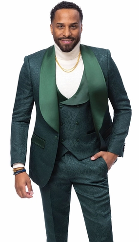 EJ Samuel JP138-HTG Mens Suit