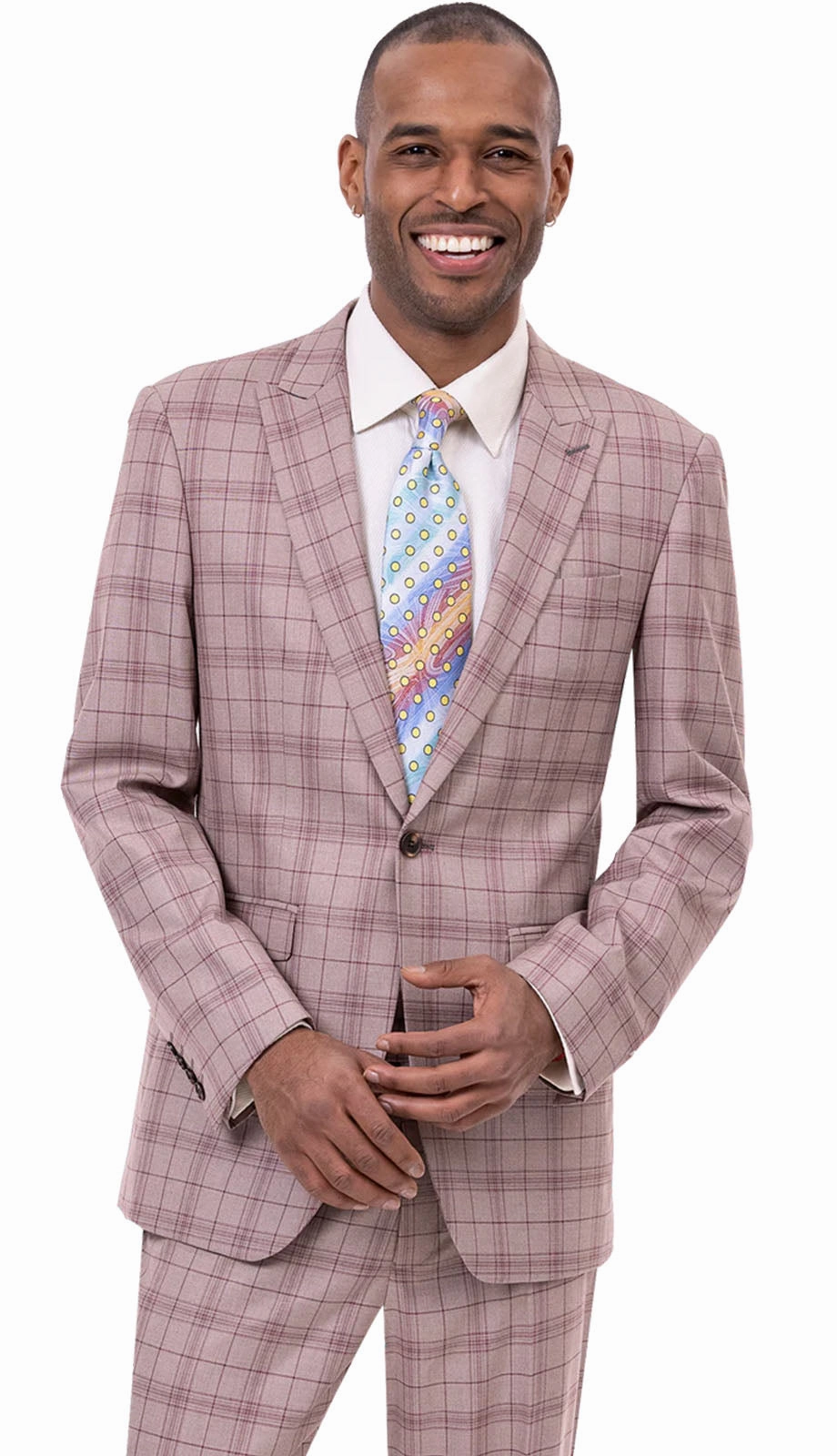 EJ Samuel M2768-TAN Mens Suit