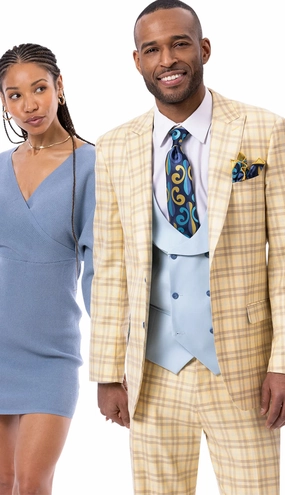 EJ Samuel M2807 Mens Suit