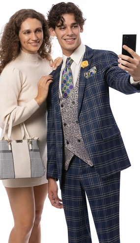 EJ Samuel M2814 Mens Suit