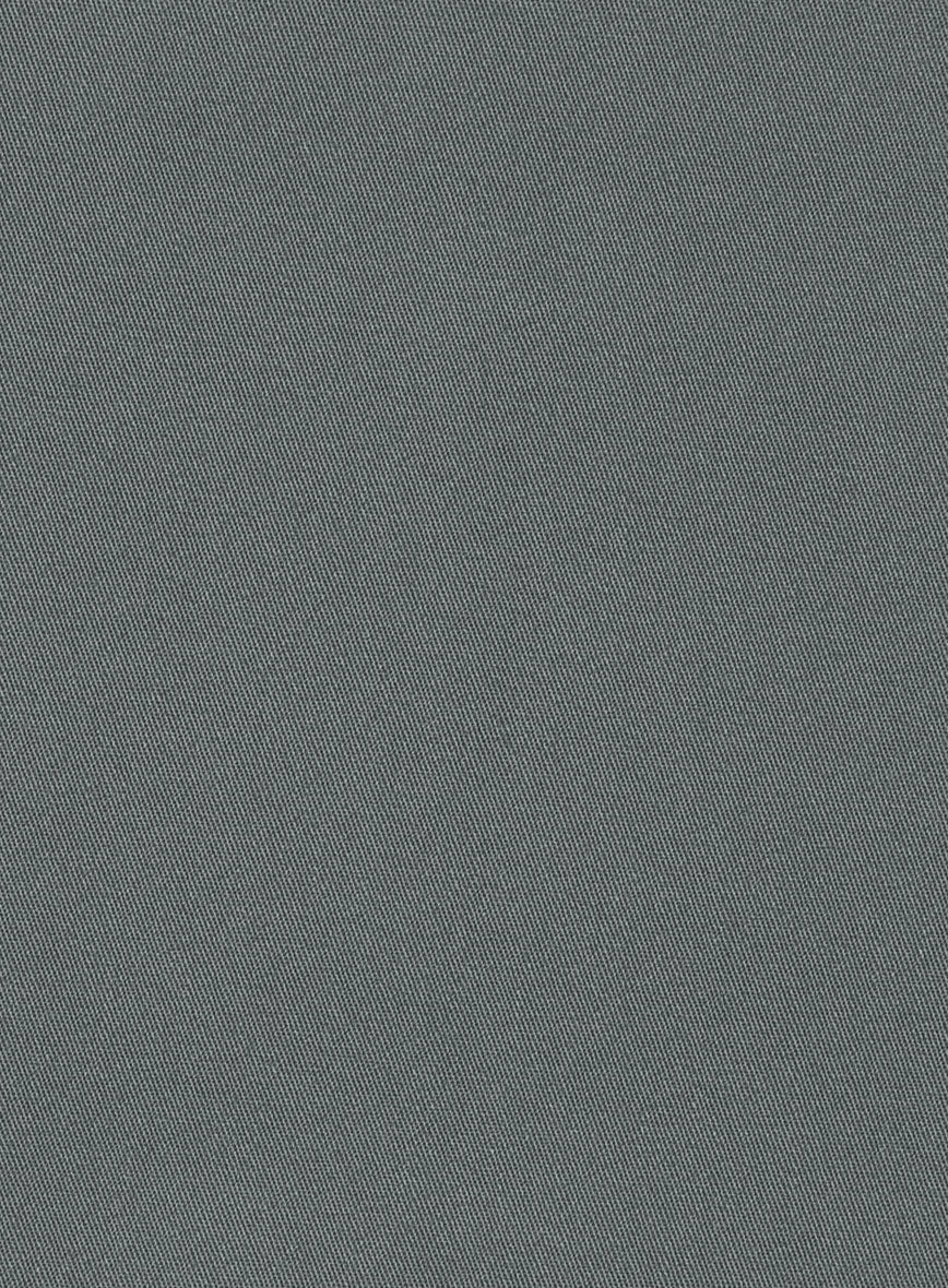 Gray Cotton Power Stretch Chino Suit