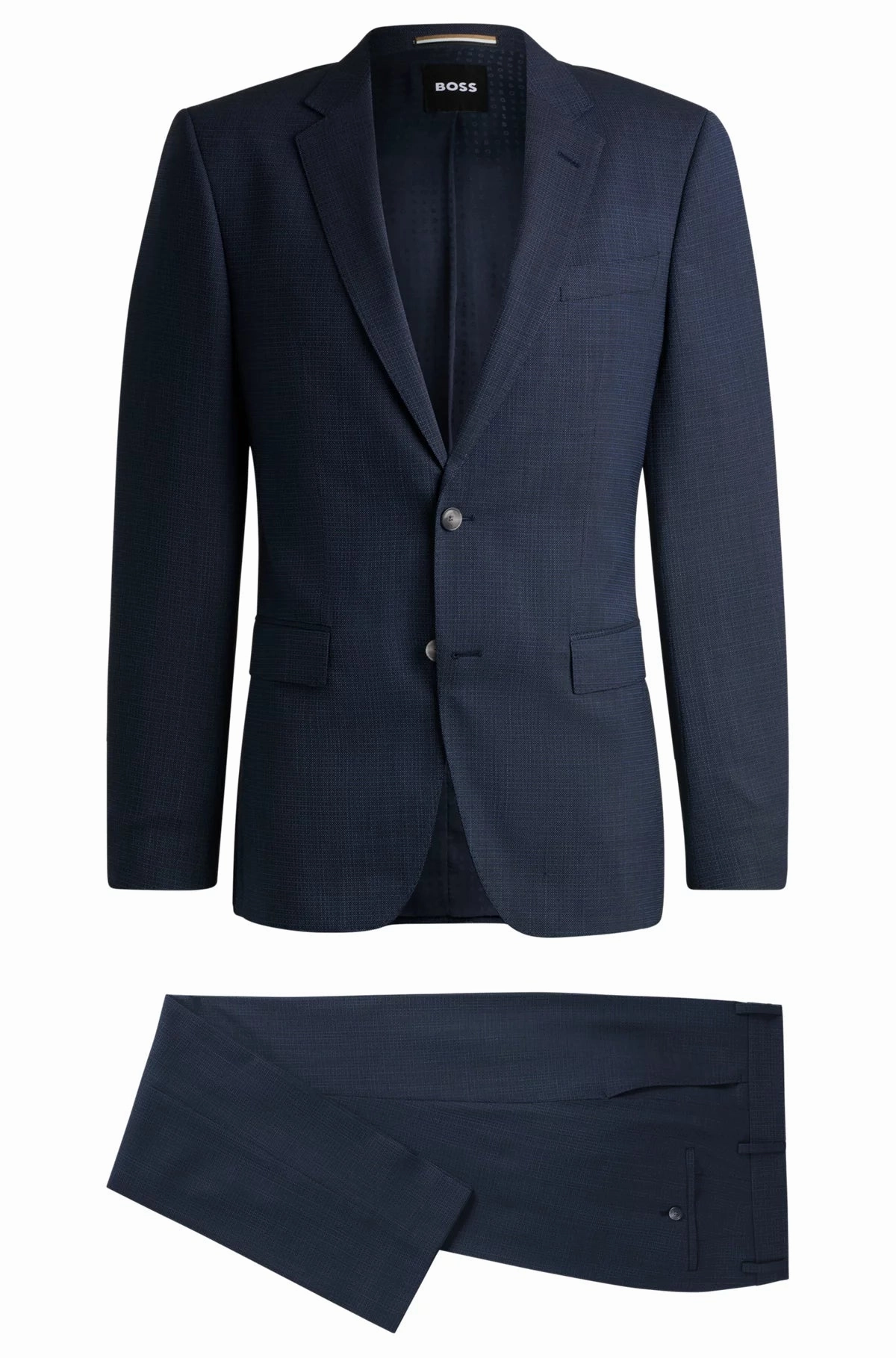 H-Huge Slim-Fit Suit in Stretch Cotton 50540776