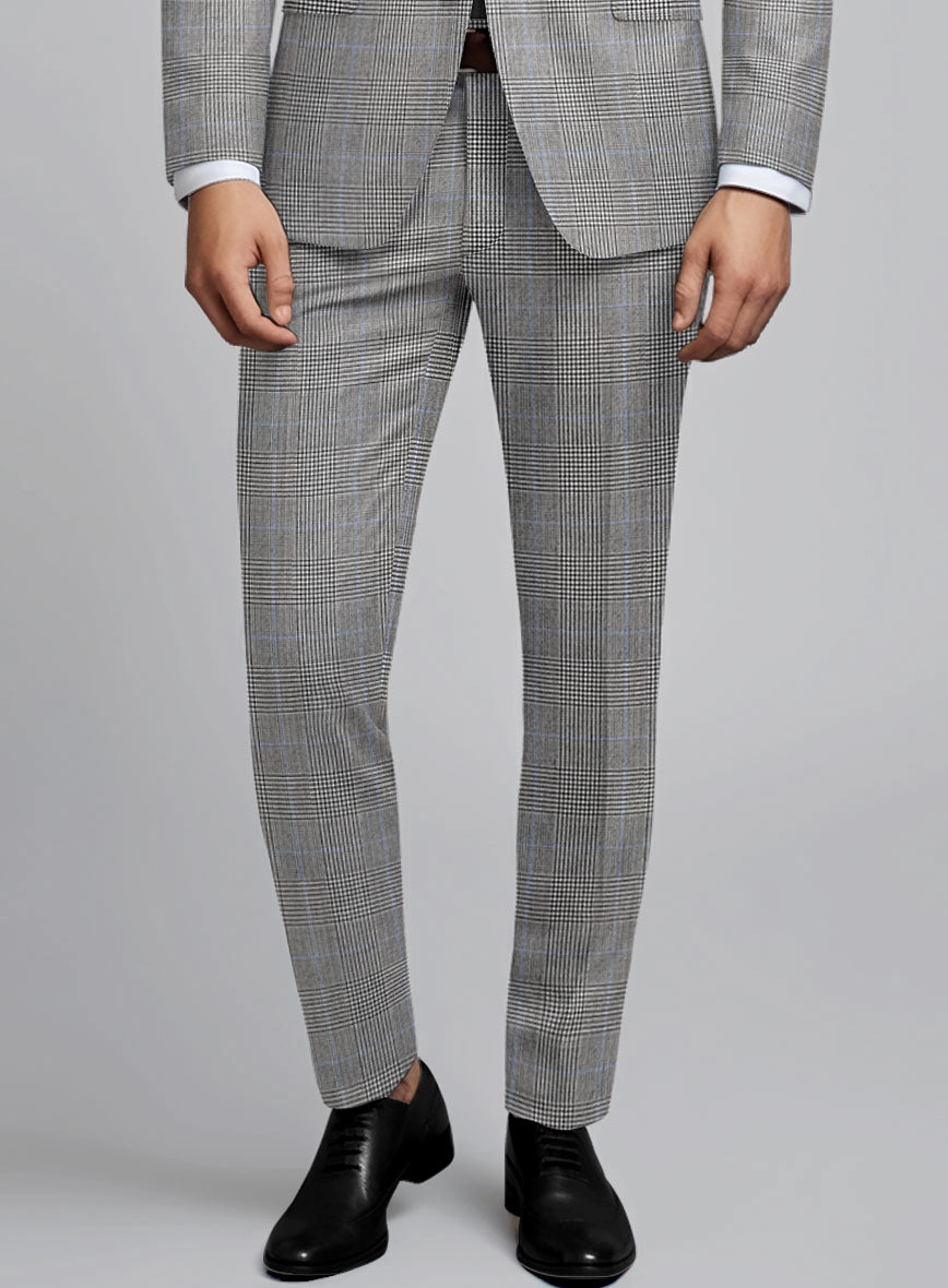 Hardy Minnis BW Prince of Wales Wool Suit