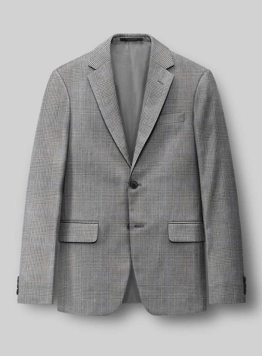 Hardy Minnis BW Prince of Wales Wool Suit