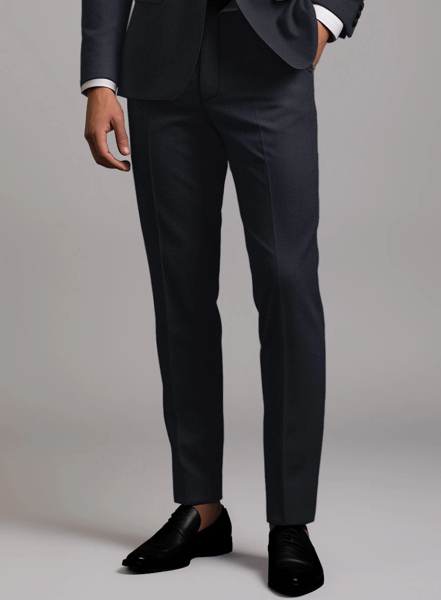 Hardy Minnis Deep Blue Twill Wool Suit