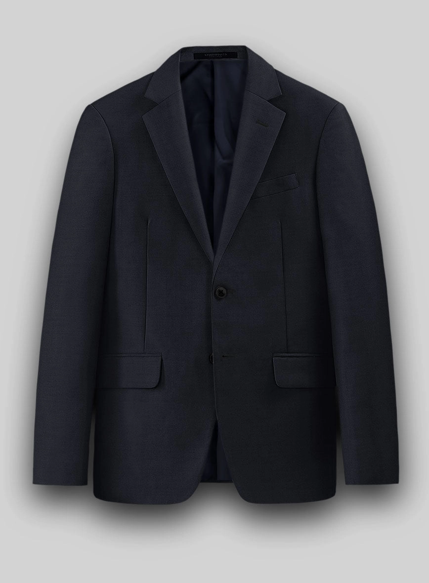 Hardy Minnis Deep Blue Twill Wool Suit