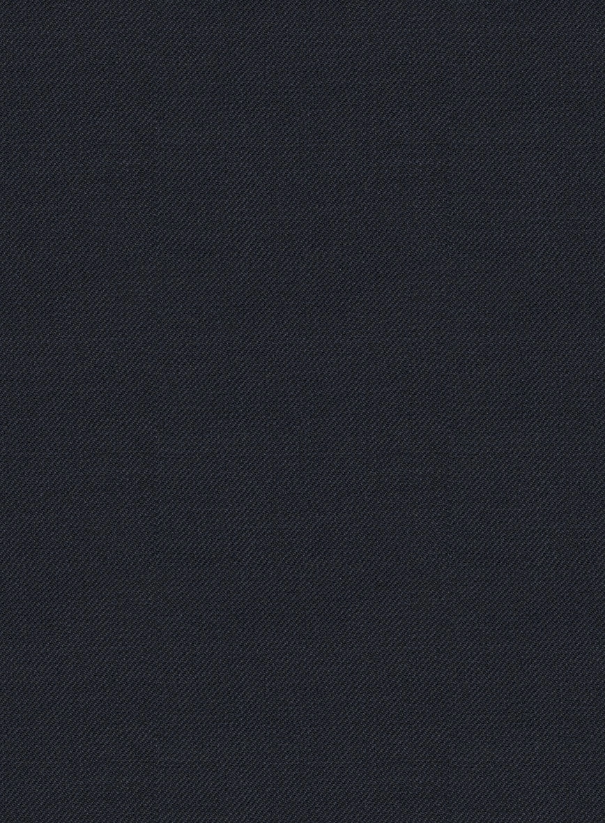 Hardy Minnis Deep Blue Twill Wool Suit