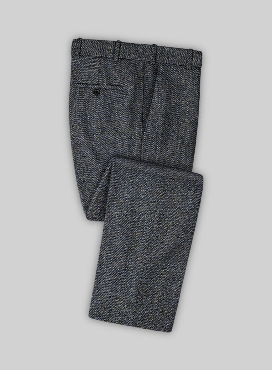 Harris Tweed Barley Blue Suit