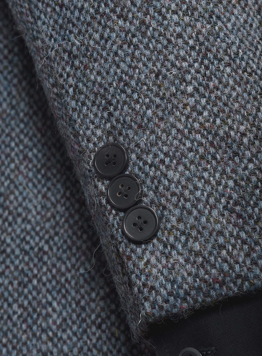 Harris Tweed Barley Blue Suit