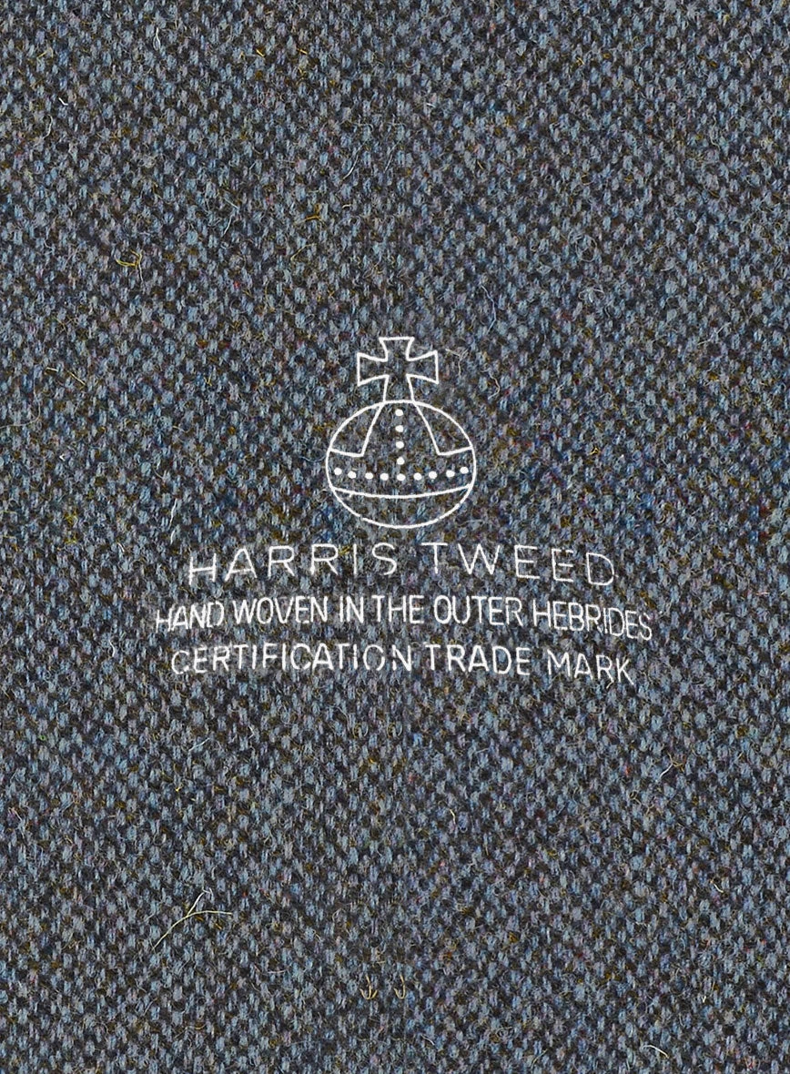 Harris Tweed Barley Blue Suit