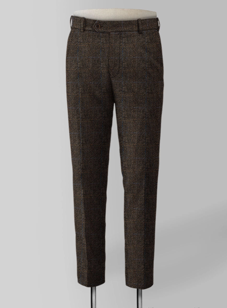 Harris Tweed Country Dark Brown Suit
