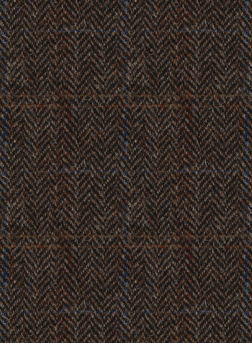 Harris Tweed Country Dark Brown Suit