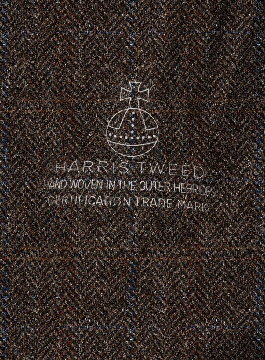 Harris Tweed Country Dark Brown Suit