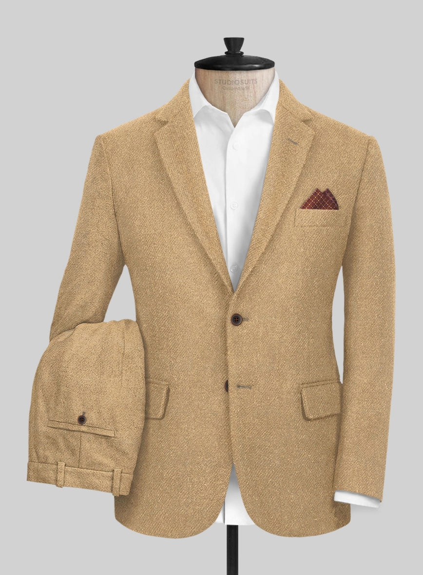 Highlander Sahara Beige Tweed Suit