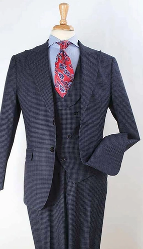 Iconic NU-4 3pc  Mens Suit