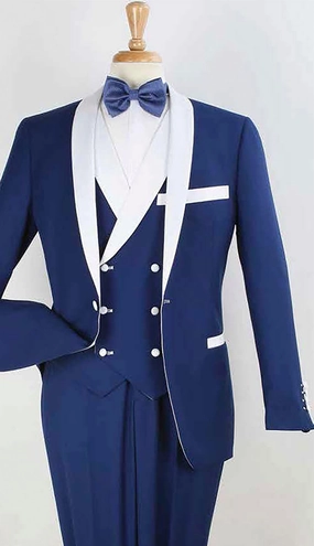 Iconic TU-2-BLU Mens Suit