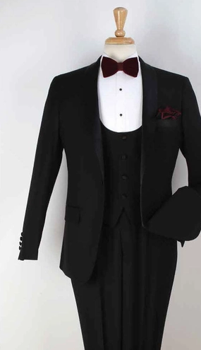 Iconic TX-1-BLK Mens Suit
