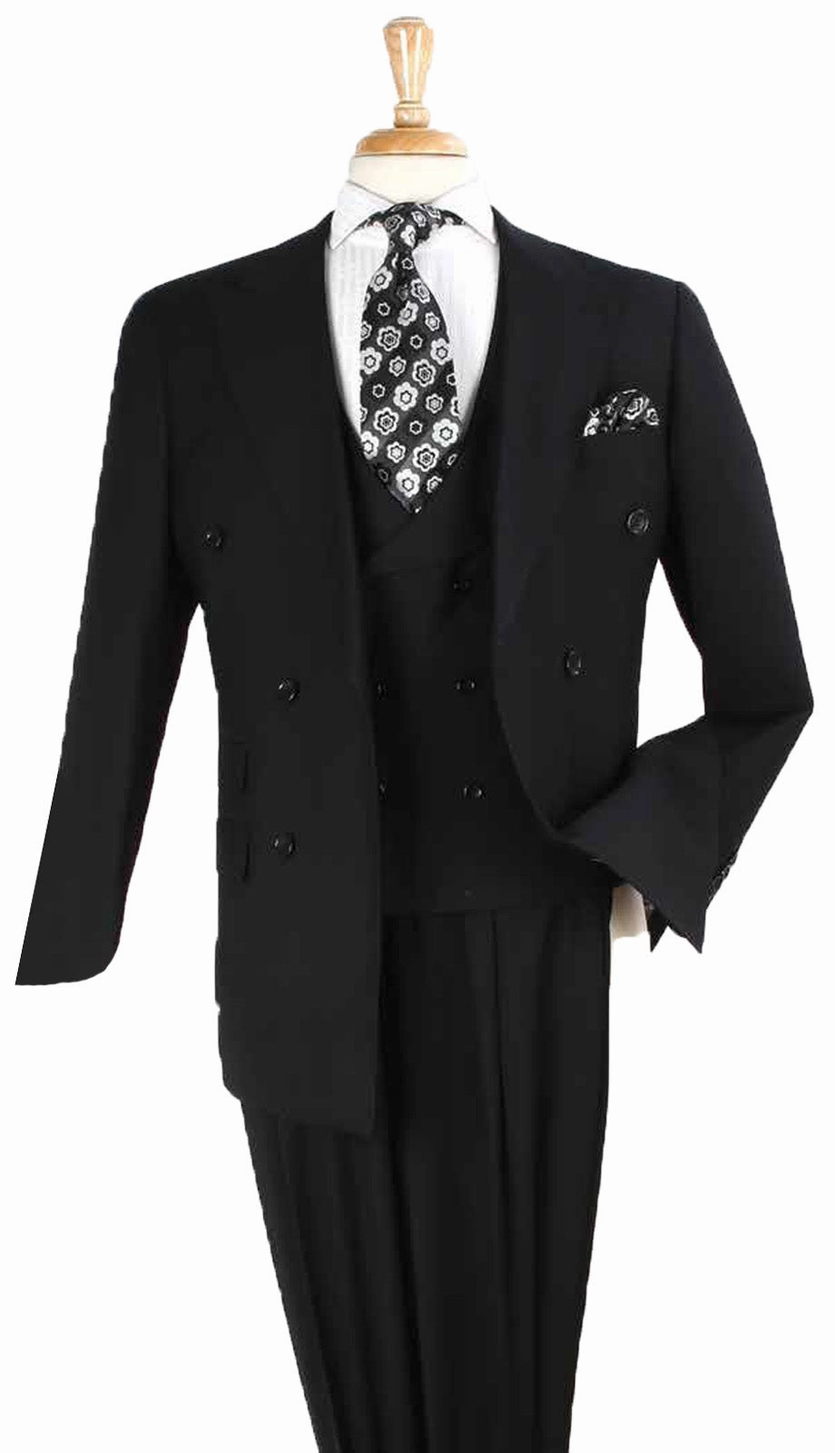 Iconic W-206-BLK Mens Suit