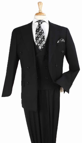 Iconic W-206-BLK Mens Suit