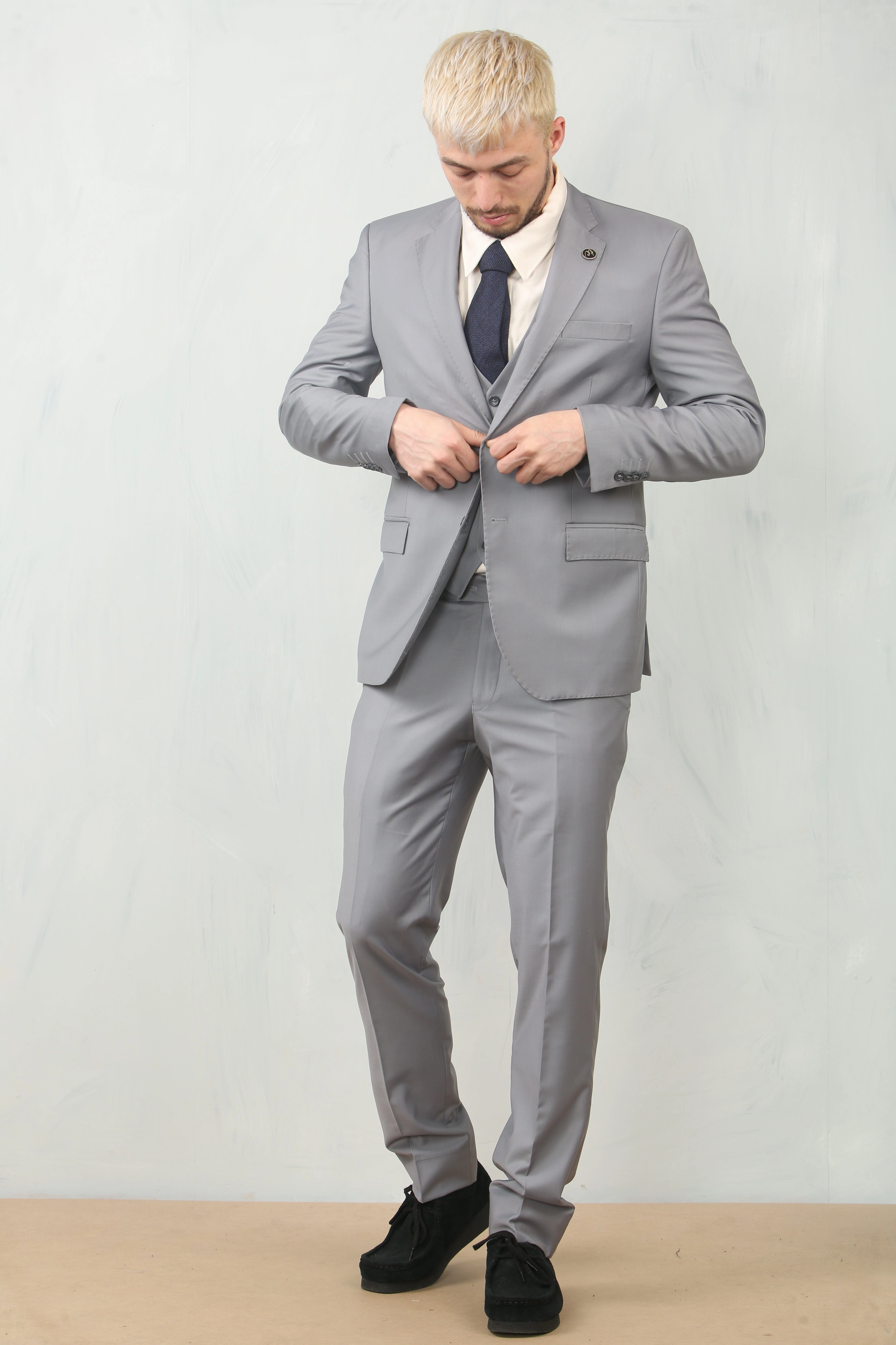 IM30 3 Piece Stitch Lapel Formal Suit