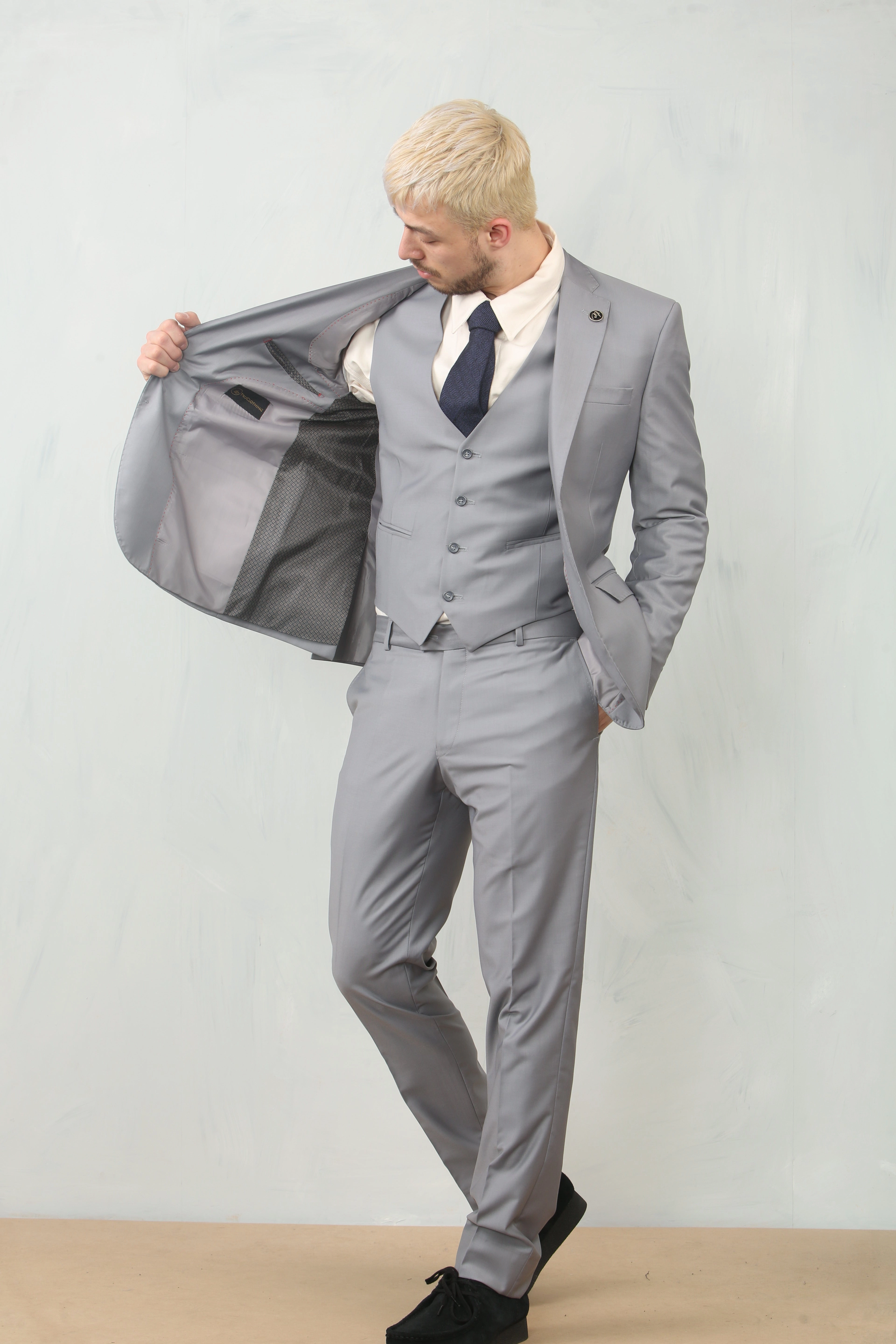 IM30 3 Piece Stitch Lapel Formal Suit