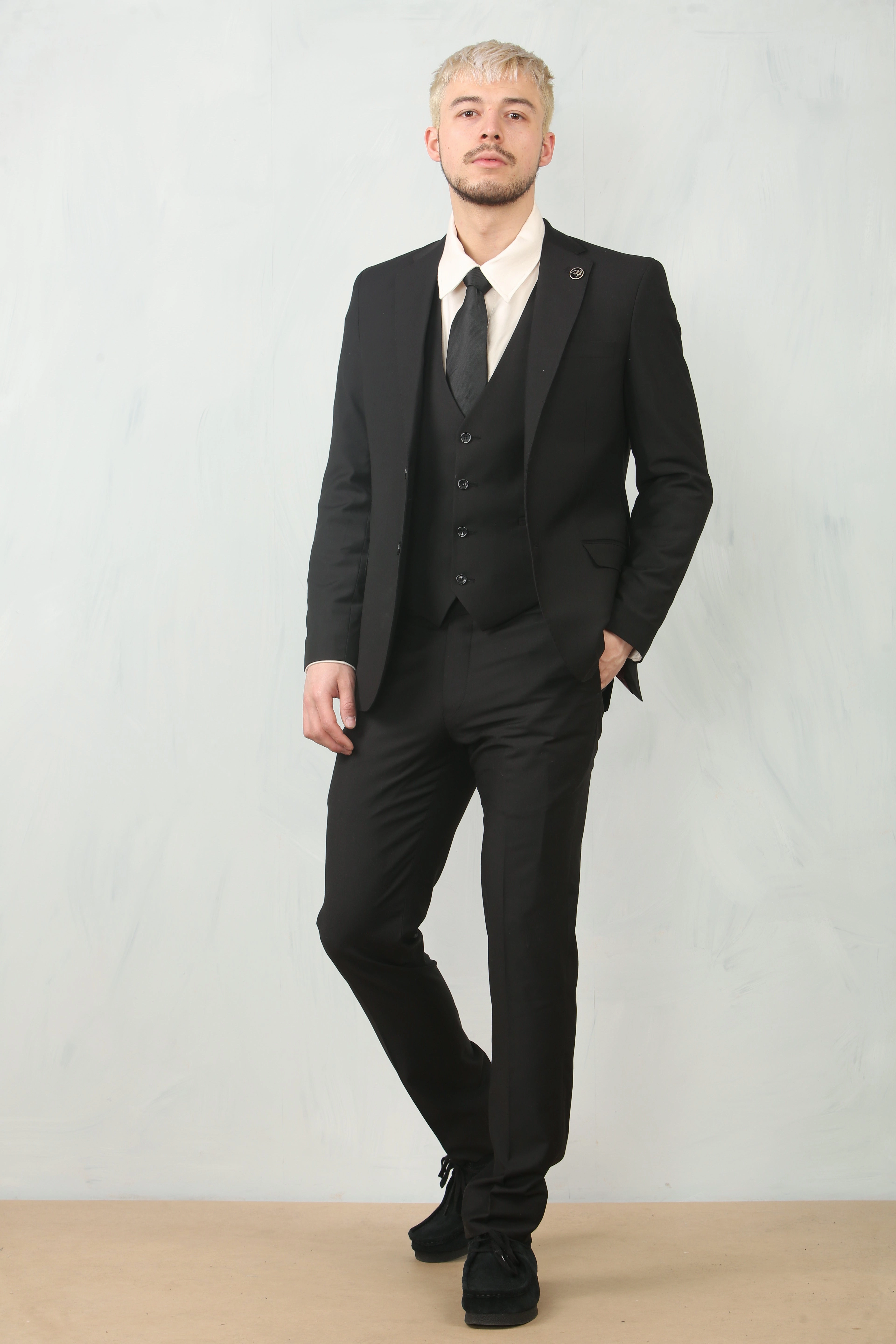 IM30 3 Piece Stitch Lapel Formal Suit