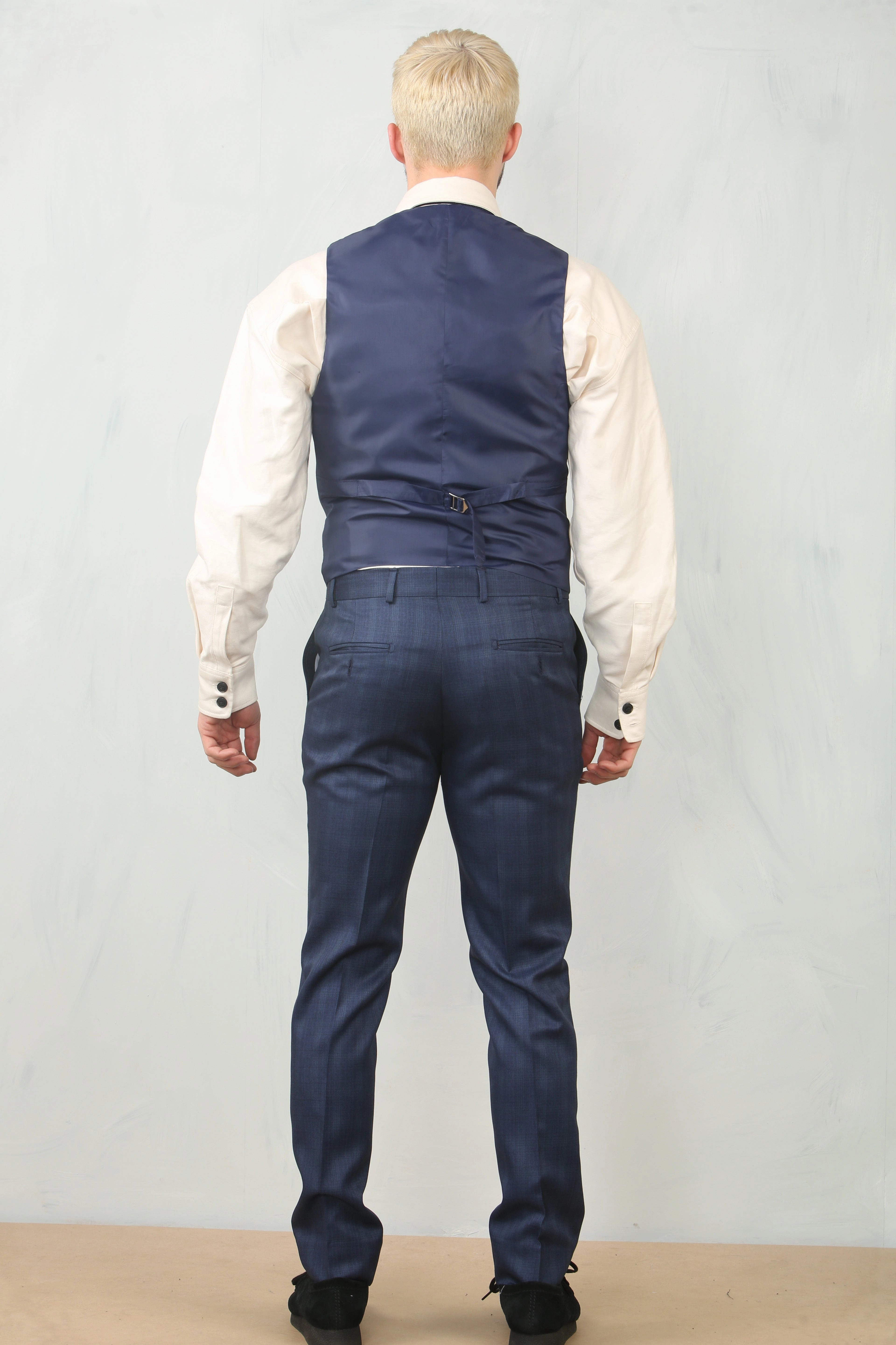 IM31 3 Piece Prince Of Wales Check Suit