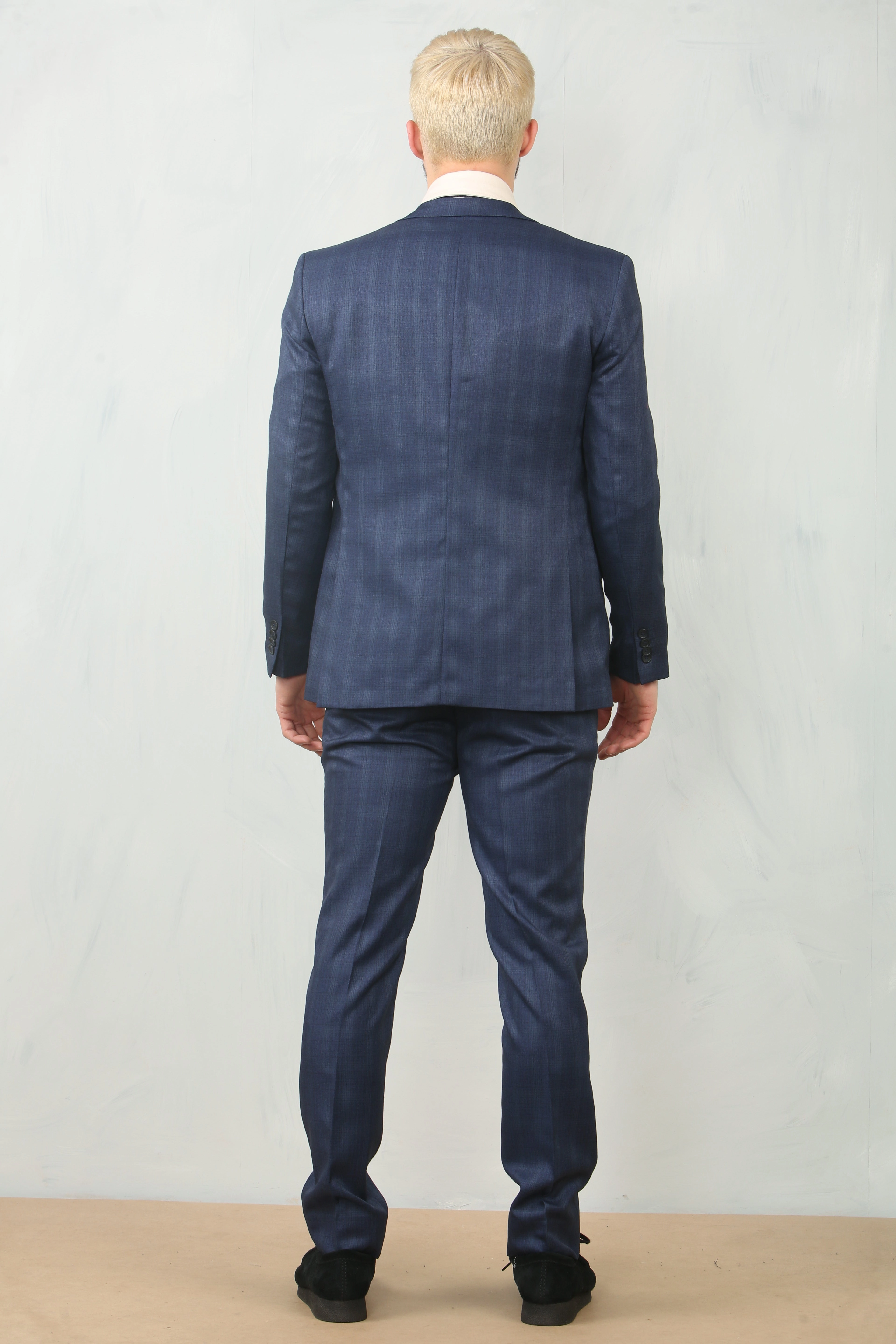 IM31 3 Piece Prince Of Wales Check Suit