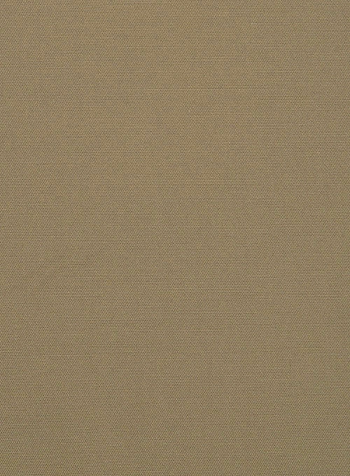 Italian Hunter Khaki Cotton Stretch Suit