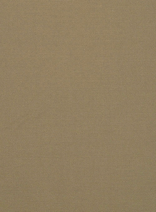 Italian Hunter Khaki Cotton Stretch Suit