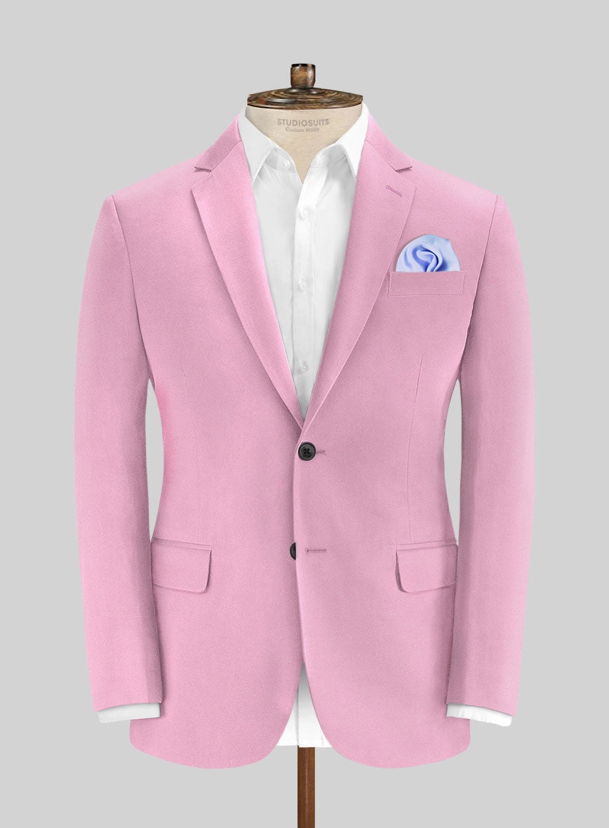 Italian Pink Cotton Suit