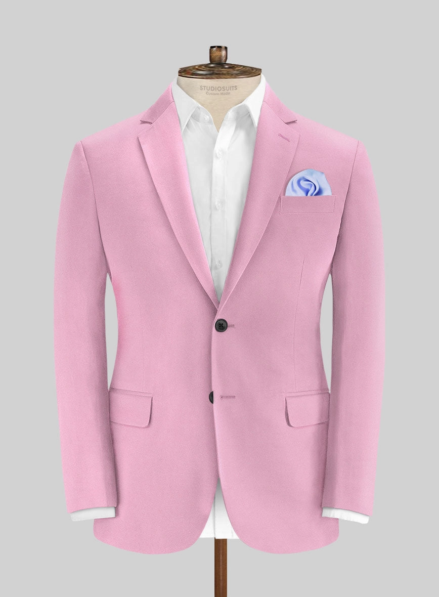 Italian Pink Cotton Suit