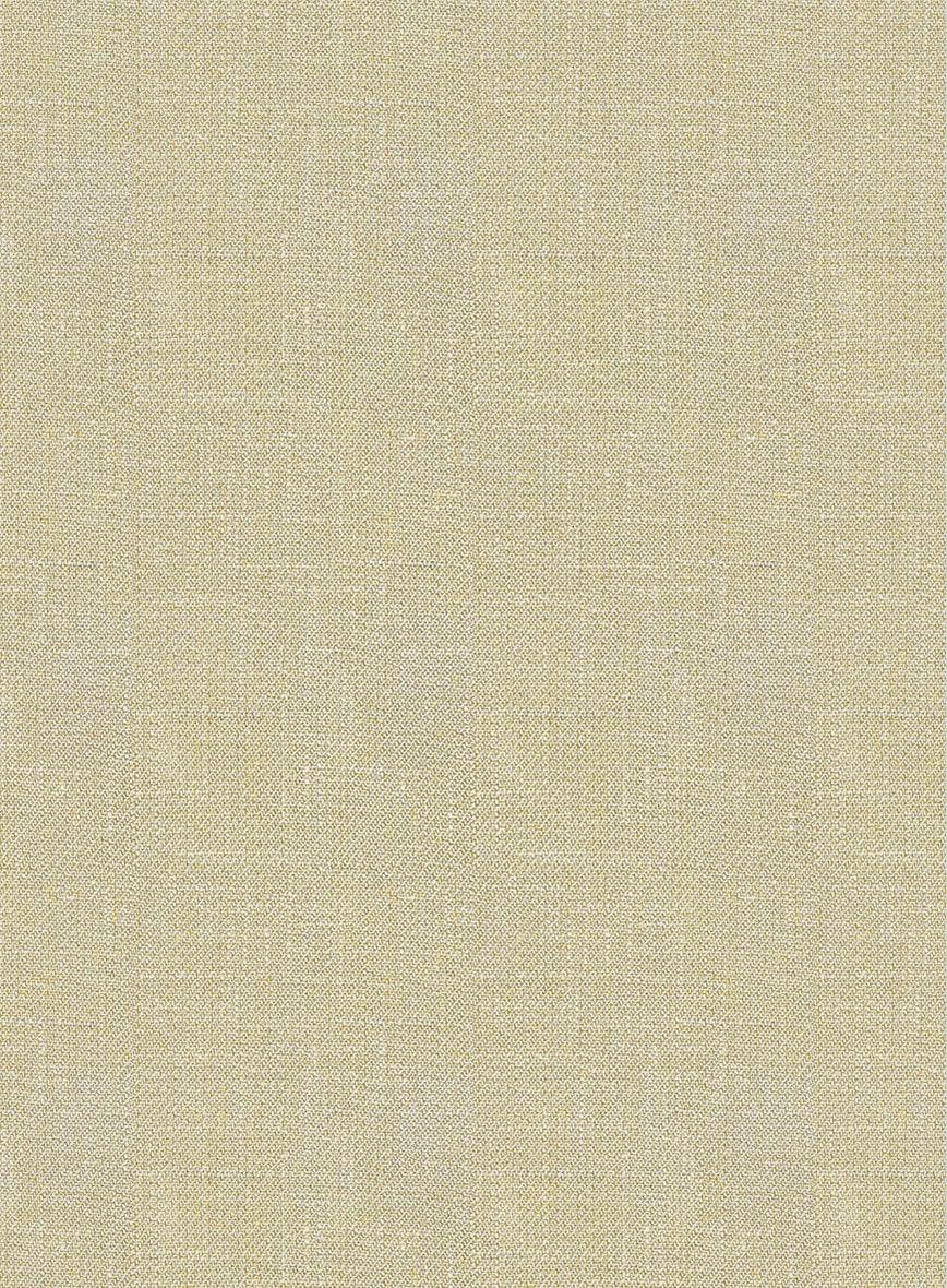 Italian Prato Khaki Linen Suit