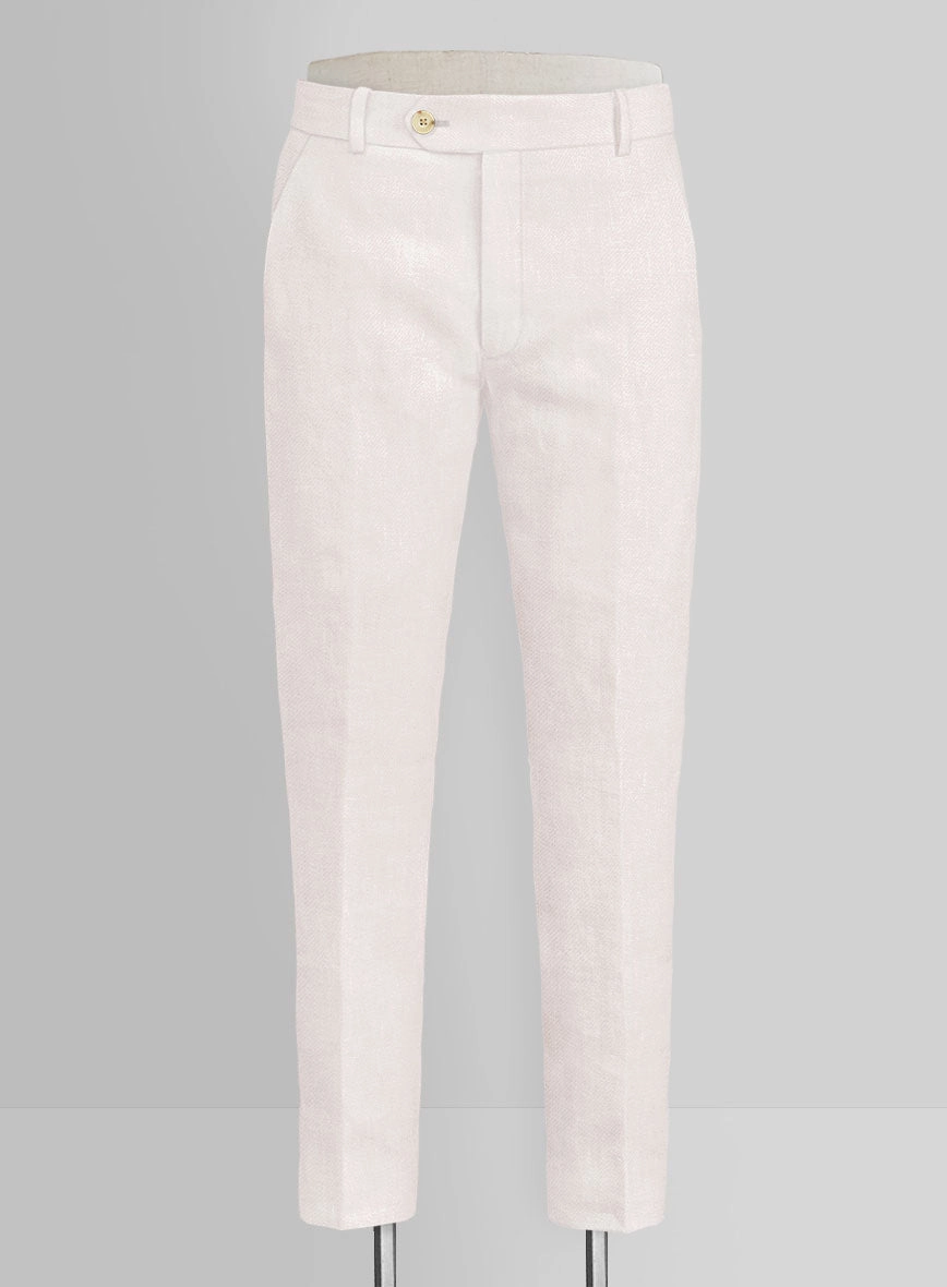 Italian Prato Light Pink Linen Suit