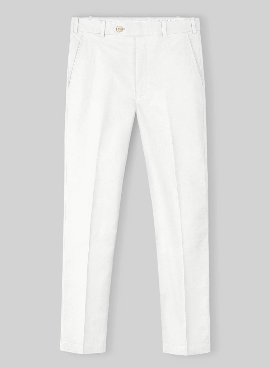 Ivory Napoli Stretch Light Weight Cotton Suit
