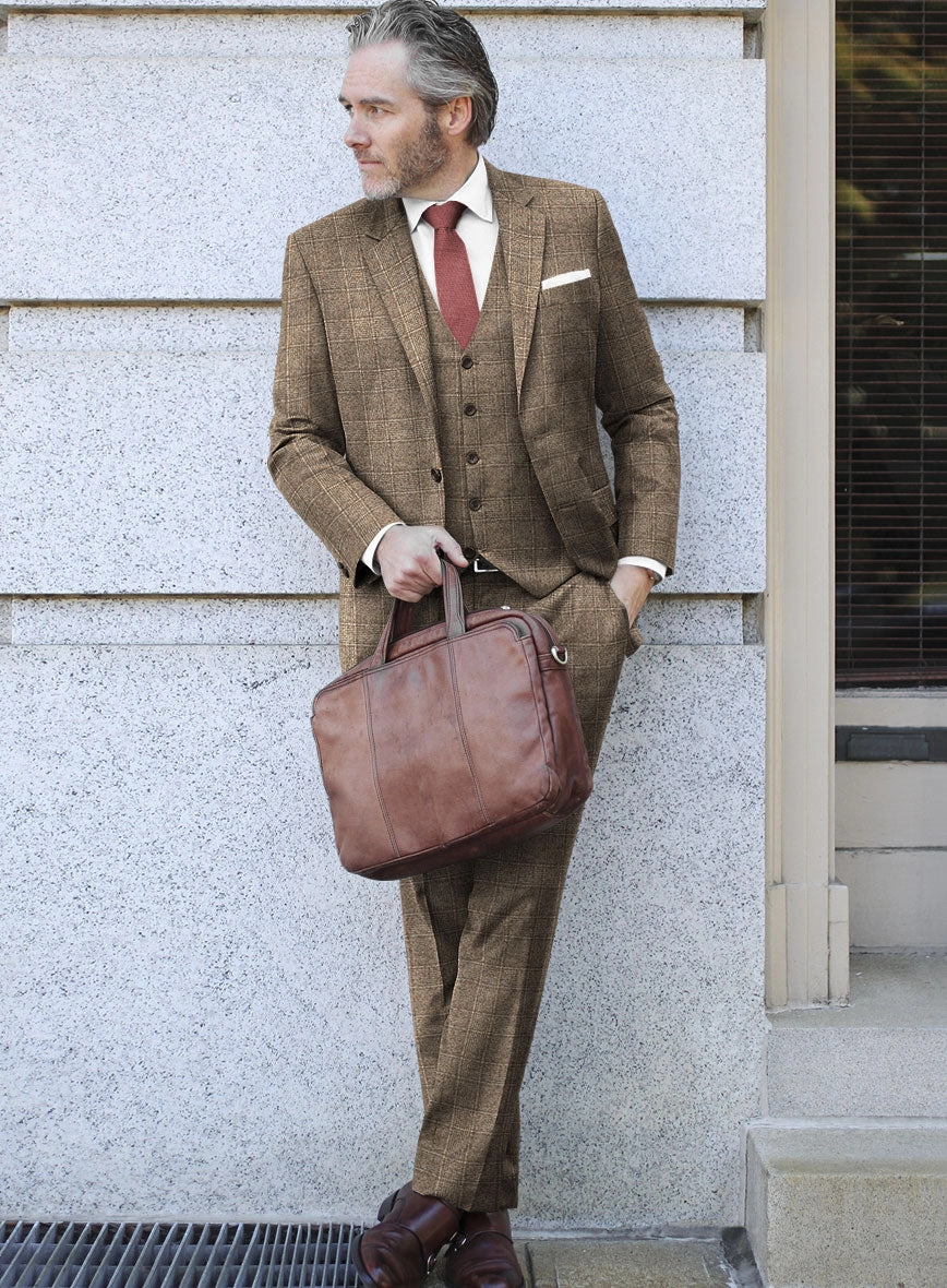 Loro Piana Caralo Alpaca Wool Suit