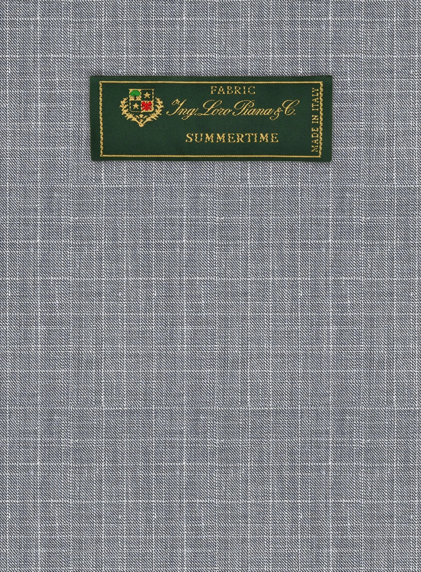 Loro Piana Listri Linen Wool Silk Suit
