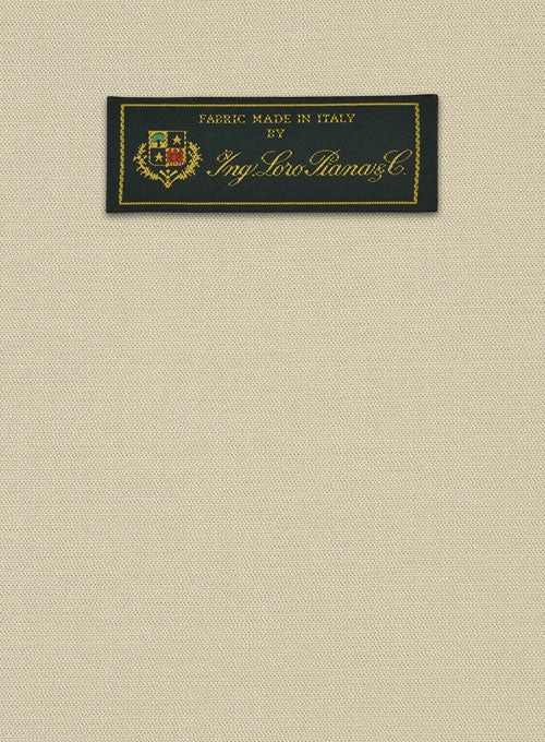 Loro Piana Sand Beige Cotton Suit