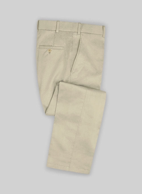 Loro Piana Sand Beige Cotton Suit