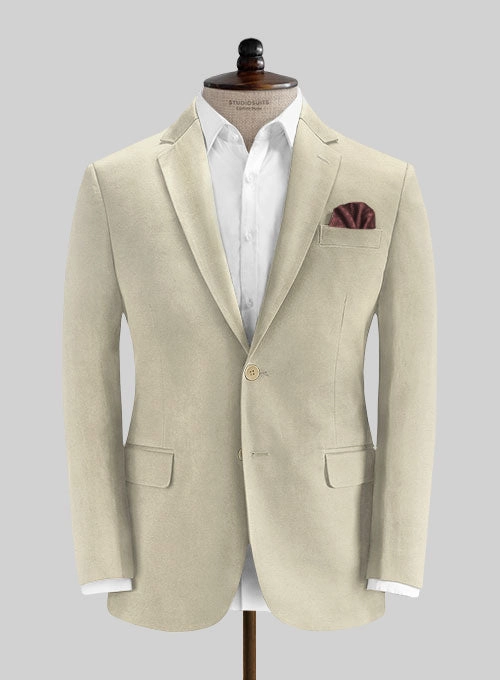 Loro Piana Sand Beige Cotton Suit
