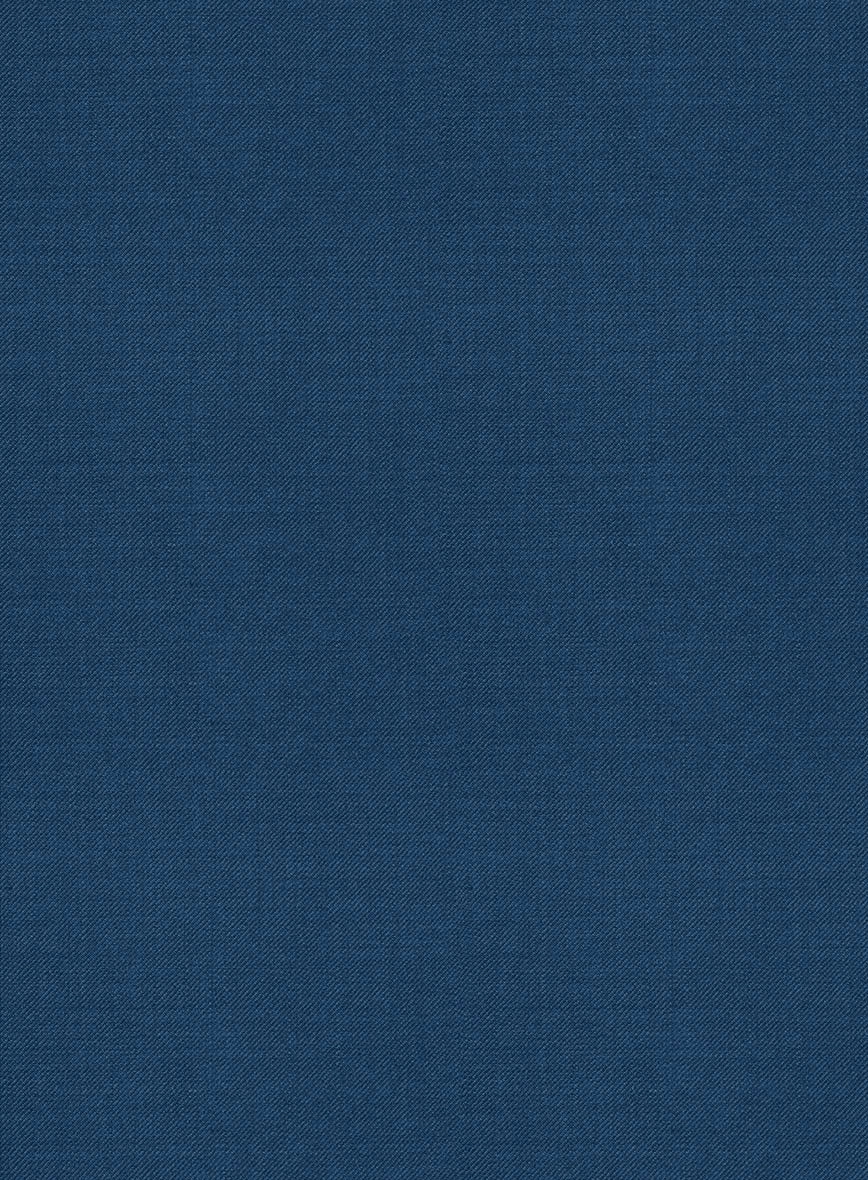 Marco Stretch Casa Blue Wool Suit