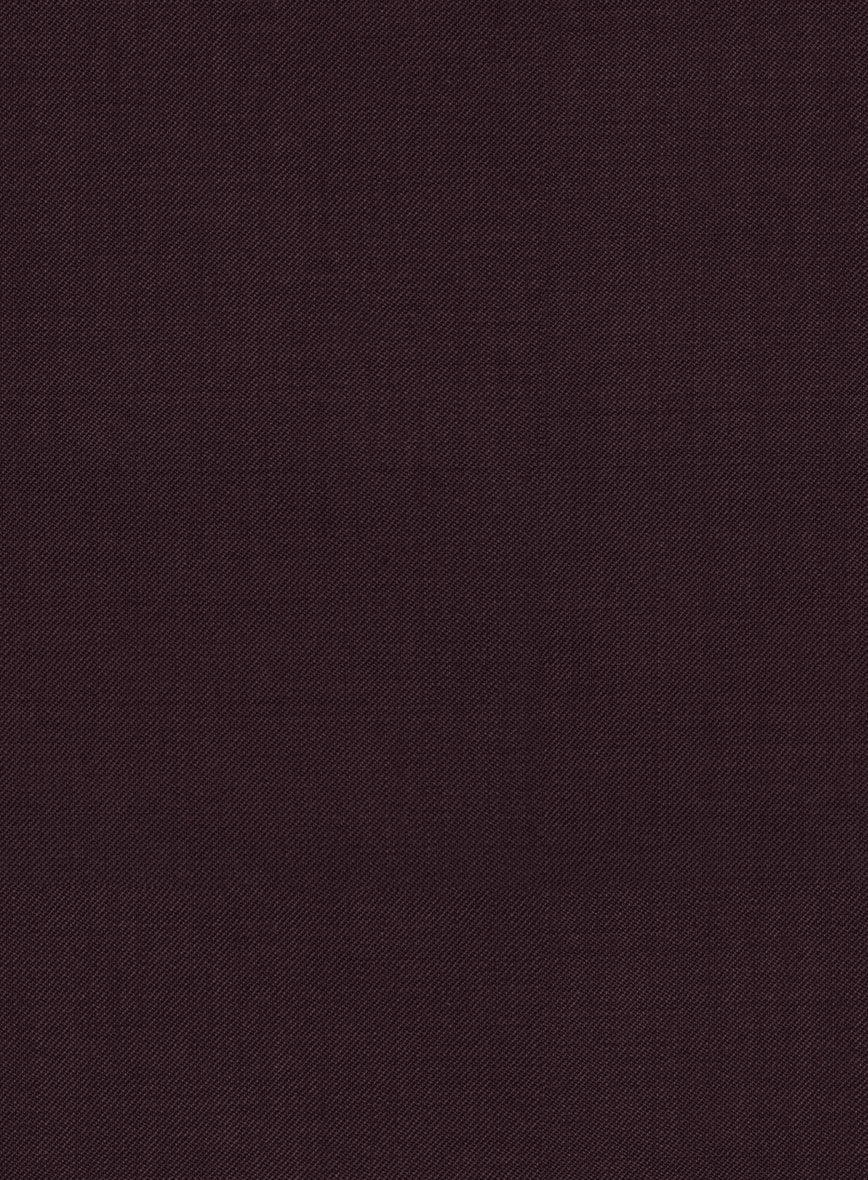 Marco Stretch Dark Wine Wool Suit