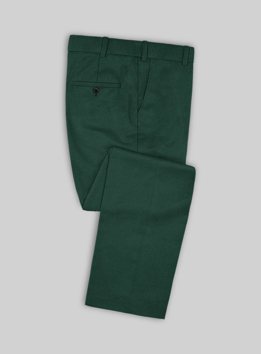 Marco Stretch Emerald Green Wool Suit