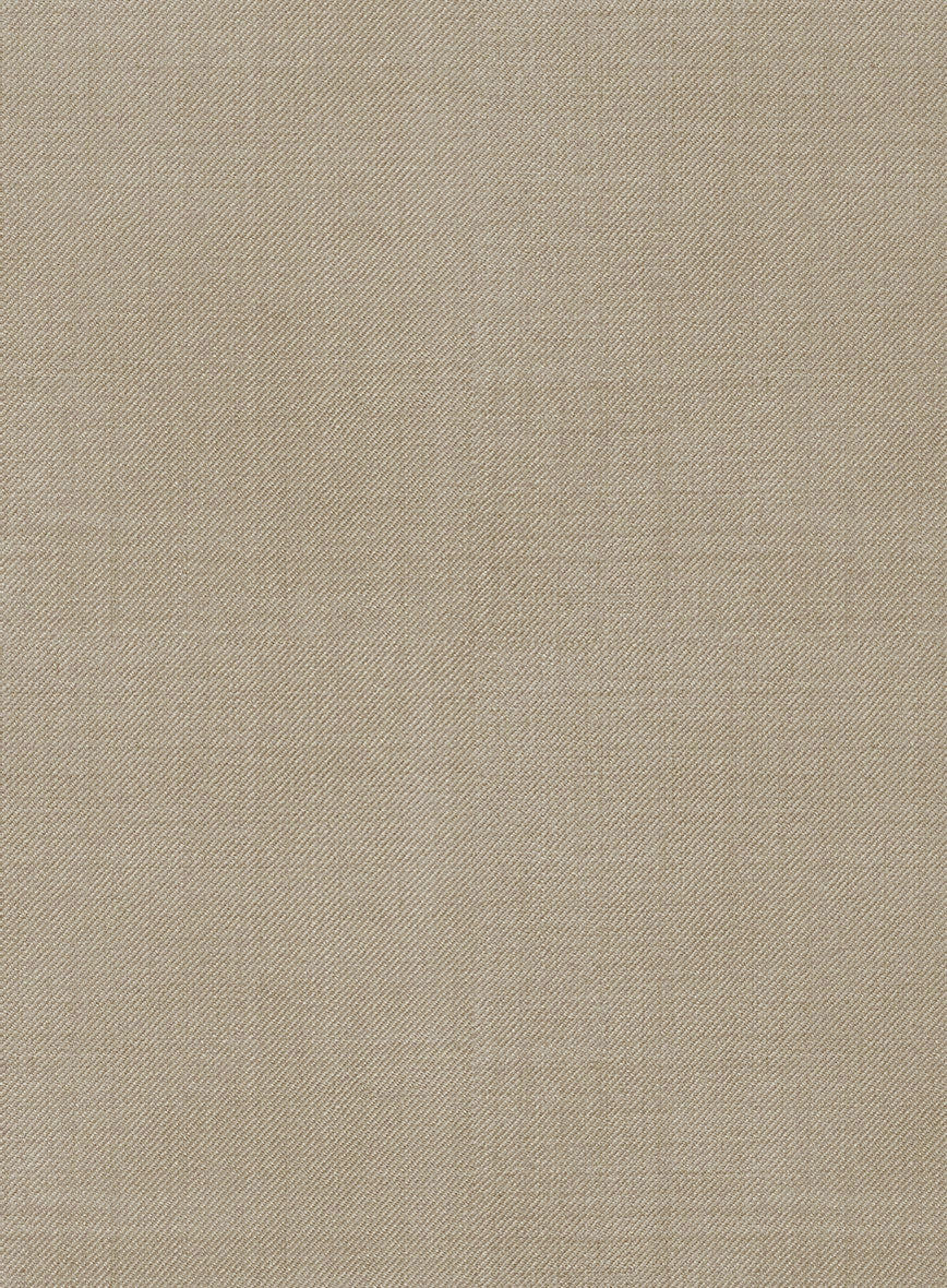 Marco Stretch Light Brown Wool Suit