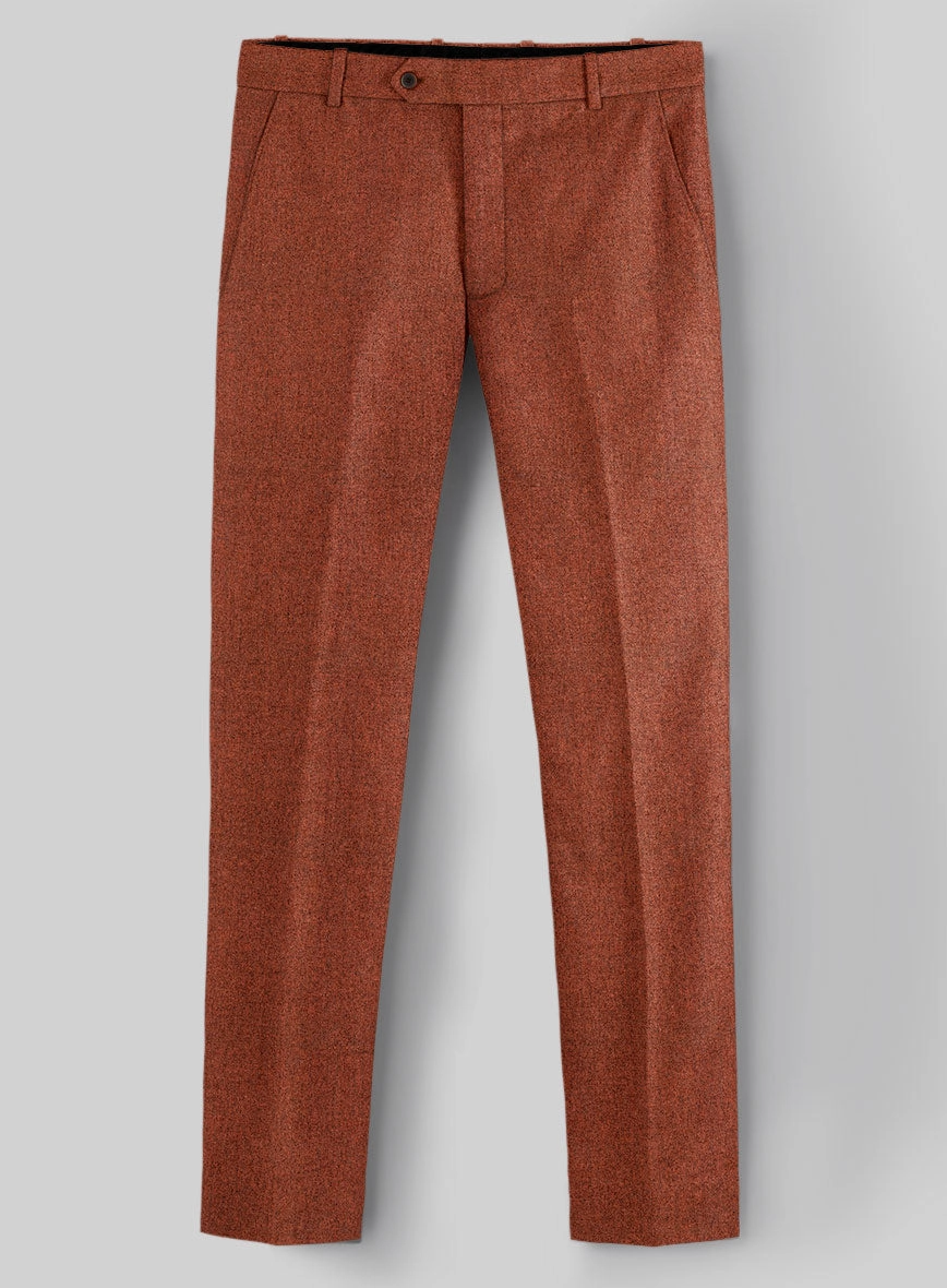 Melange Titan Rust Tweed Suit